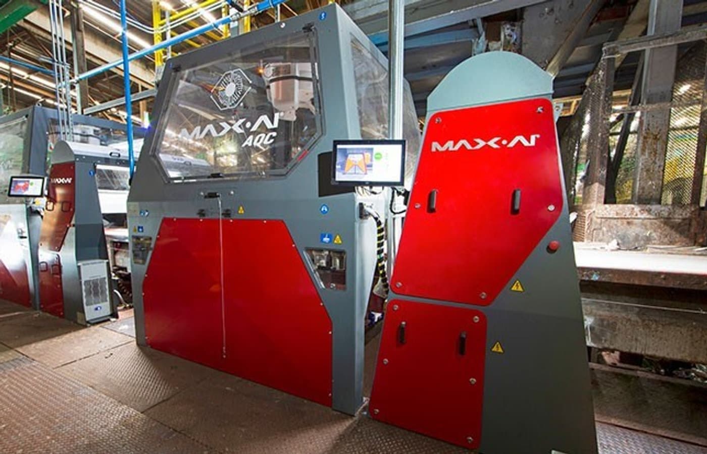 MAX-AI robotic sorter integrated and maintained by Titus