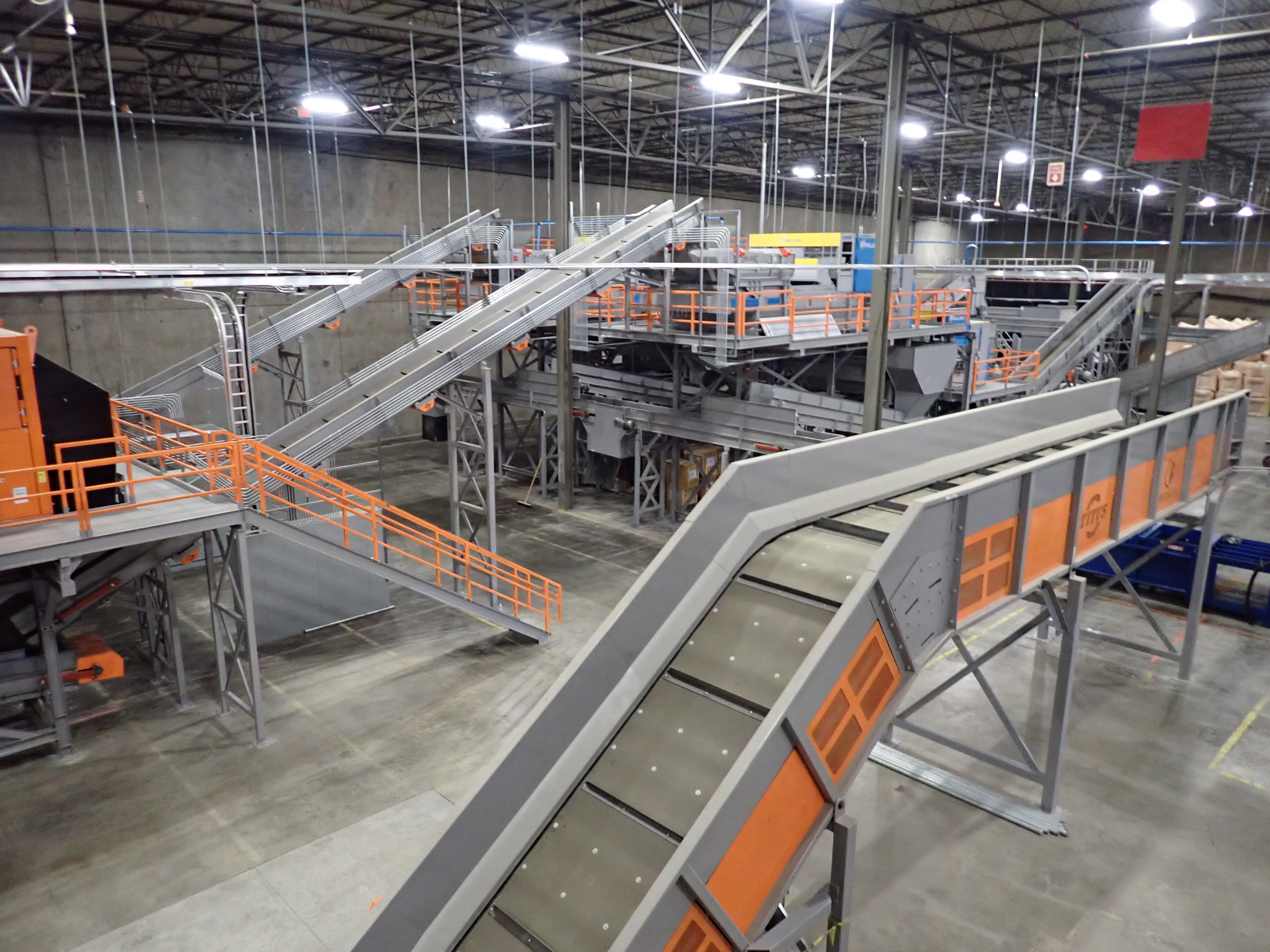 Titus-built sort system maintained across an entire plant