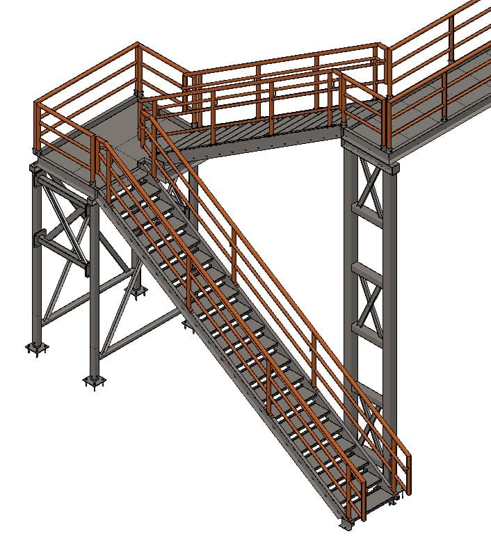 Custom Sorting Platforms & Stairs
